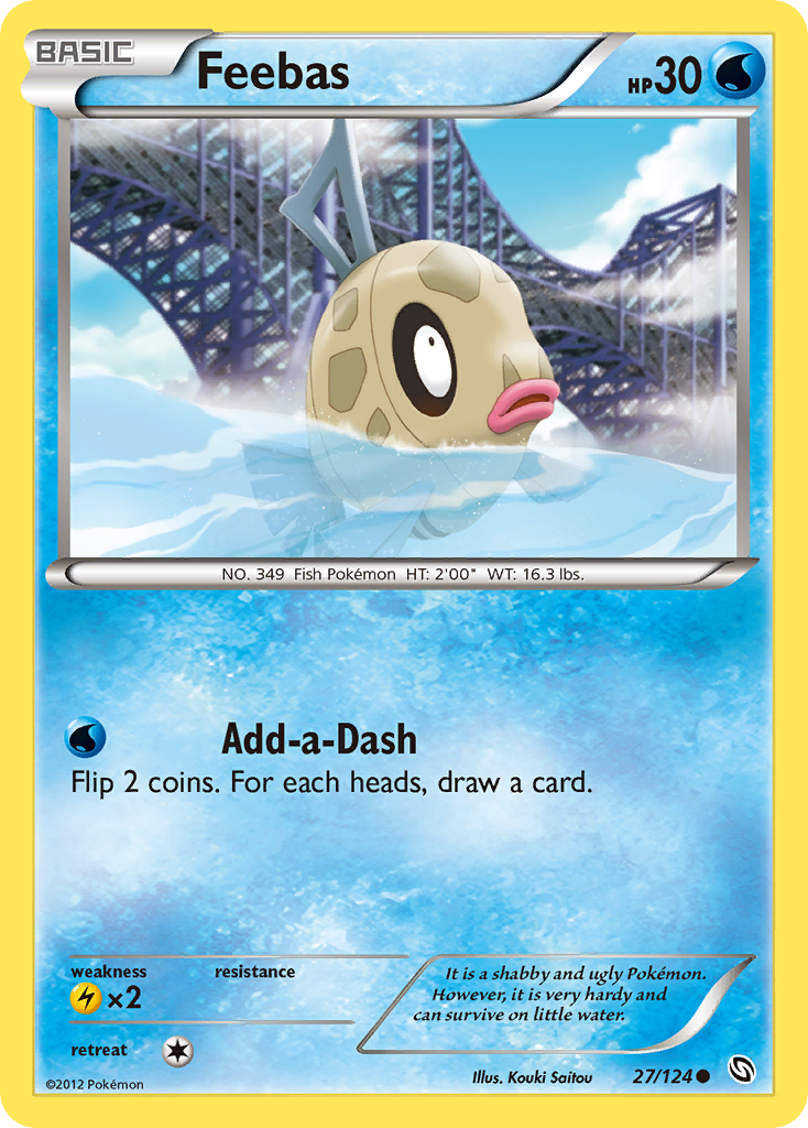 Feebas (27/124) [Black & White: Dragons Exalted] | Exor Games Truro
