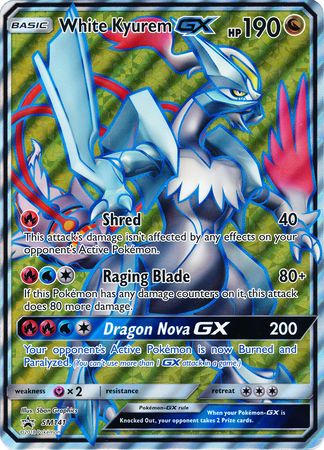 White Kyurem GX (SM141) (Jumbo Card) [Sun & Moon: Black Star Promos] | Exor Games Truro