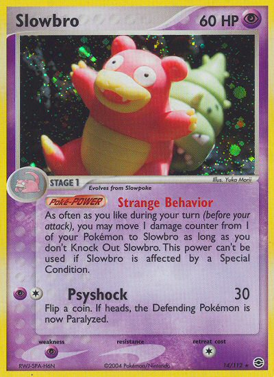 Slowbro (14/112) [EX: FireRed & LeafGreen] | Exor Games Truro