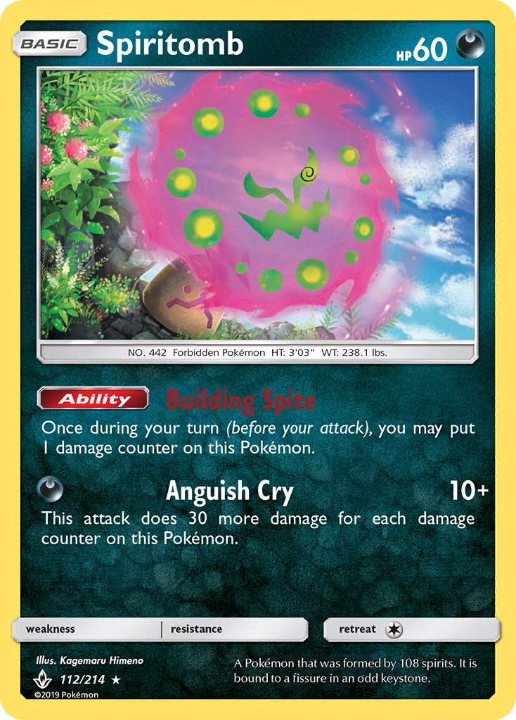 Spiritomb (112/214) [Sun & Moon: Unbroken Bonds] | Exor Games Truro