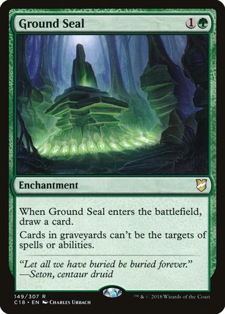 Ground Seal [Commander 2018] | Exor Games Truro