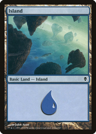 Island (234a) [Zendikar] | Exor Games Truro