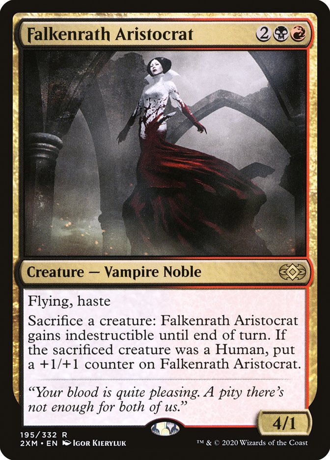 Falkenrath Aristocrat [Double Masters] | Exor Games Truro