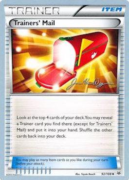 Trainers' Mail (92/108) (HonorStoise - Jacob Van Wagner) [World Championships 2015] | Exor Games Truro