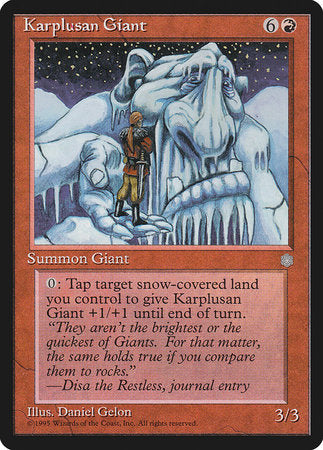 Karplusan Giant [Ice Age] | Exor Games Truro