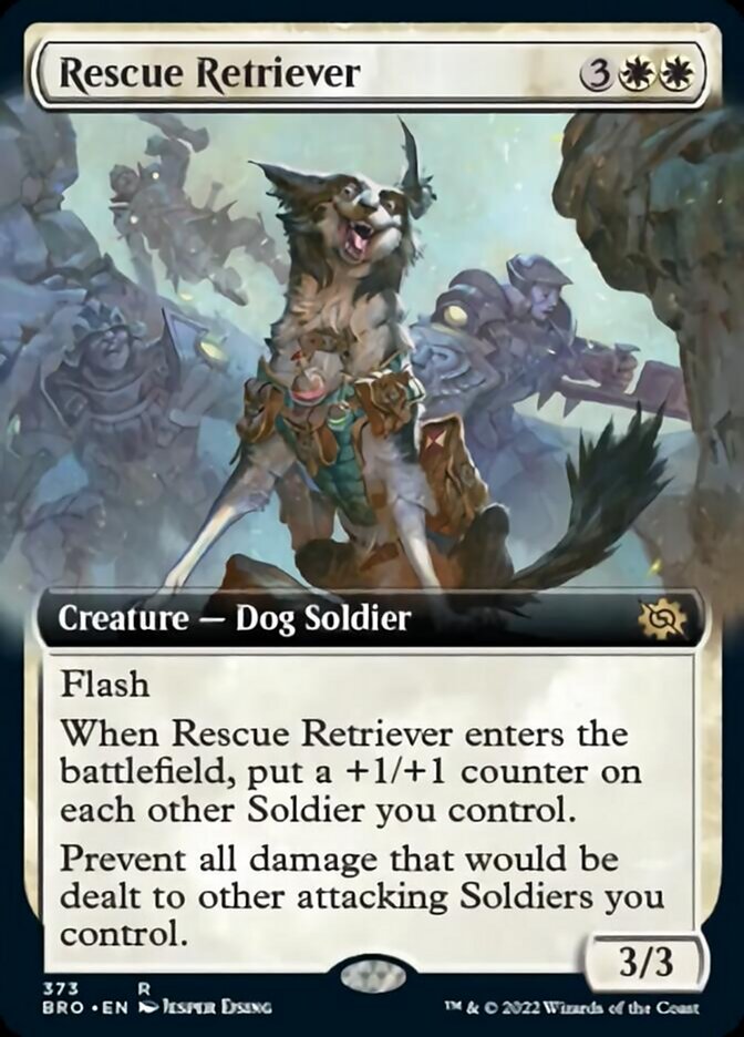 Rescue Retriever (Extended Art) [The Brothers' War] | Exor Games Truro