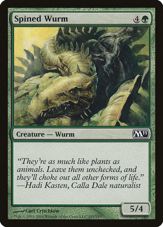 Spined Wurm [Magic 2011] | Exor Games Truro