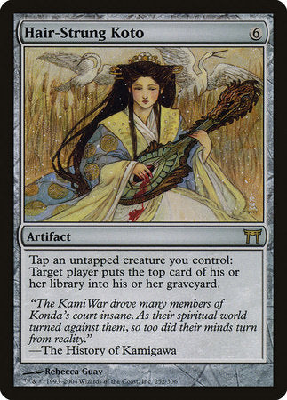 Hair-Strung Koto [Champions of Kamigawa] | Exor Games Truro