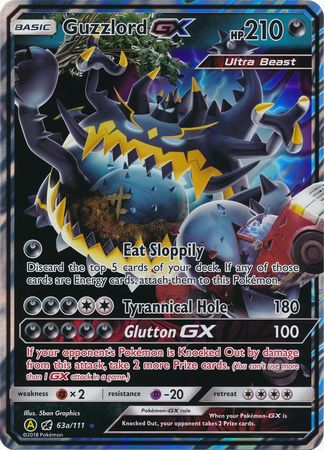 Guzzlord GX (63a/111) (Jumbo Card) [Sun & Moon: Crimson Invasion] | Exor Games Truro