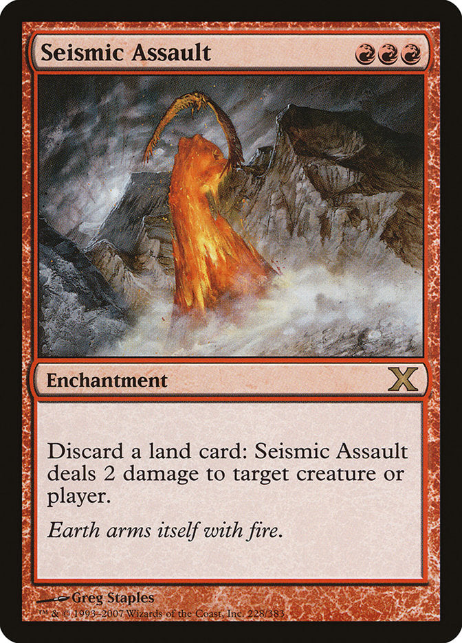 Seismic Assault [Tenth Edition] | Exor Games Truro