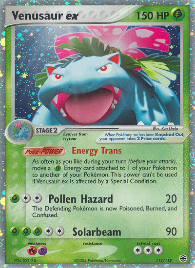 Venusaur ex (112/112) [EX: FireRed & LeafGreen] | Exor Games Truro