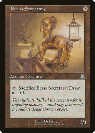 Brass Secretary [Urza's Destiny] | Exor Games Truro