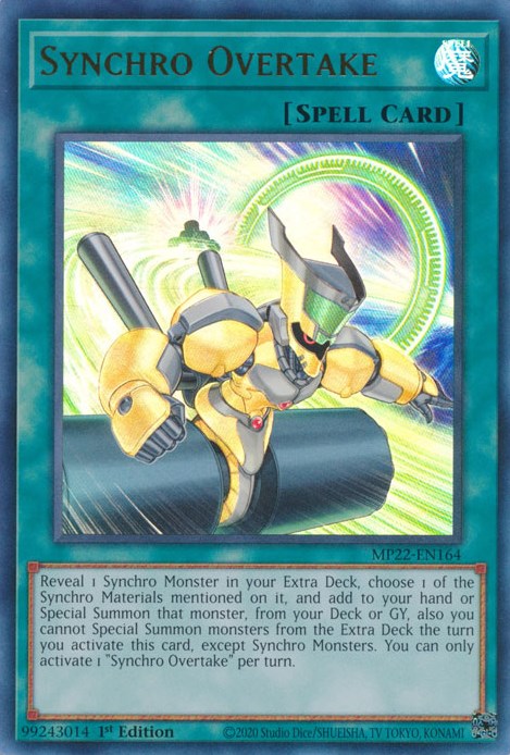 Synchro Overtake [MP22-EN164] Ultra Rare | Exor Games Truro