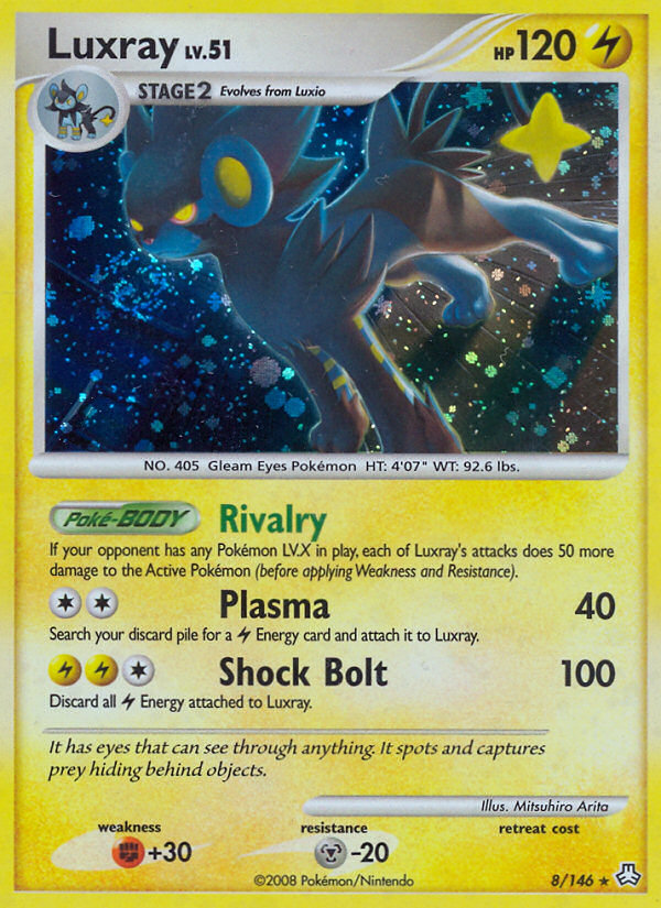 Luxray (8/146) [Diamond & Pearl: Legends Awakened] | Exor Games Truro