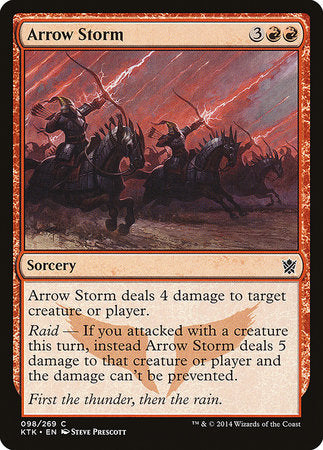 Arrow Storm [Khans of Tarkir] | Exor Games Truro