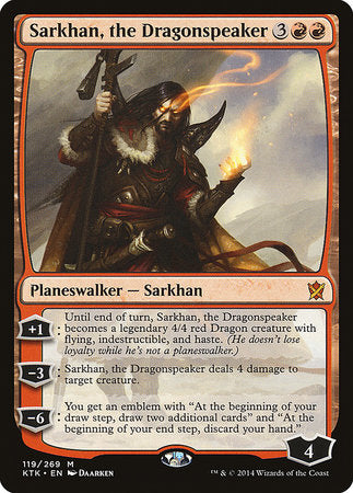 Sarkhan, the Dragonspeaker [Khans of Tarkir] | Exor Games Truro