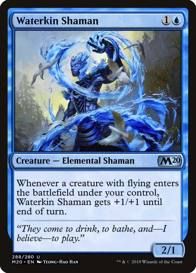 Waterkin Shaman [Core Set 2020] | Exor Games Truro