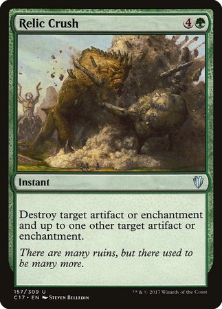 Relic Crush [Commander 2017] | Exor Games Truro