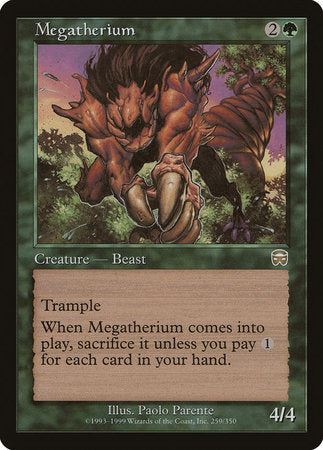 Megatherium [Mercadian Masques] | Exor Games Truro