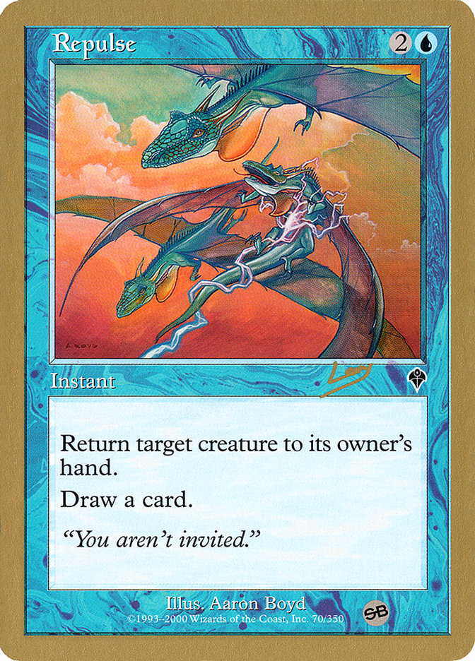 Repulse (Raphael Levy) (SB) [World Championship Decks 2002] | Exor Games Truro