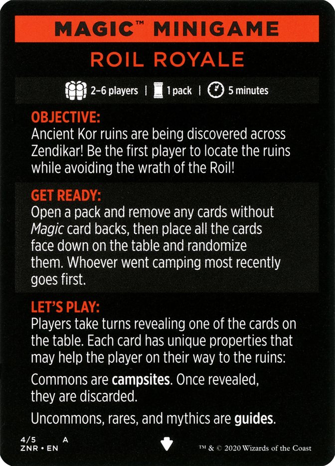 Roil Royale (Magic Minigame) [Zendikar Rising Minigame] | Exor Games Truro