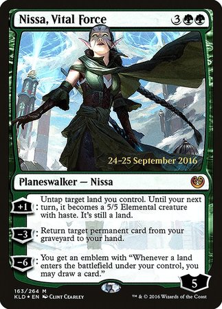 Nissa, Vital Force [Kaladesh Promos] | Exor Games Truro