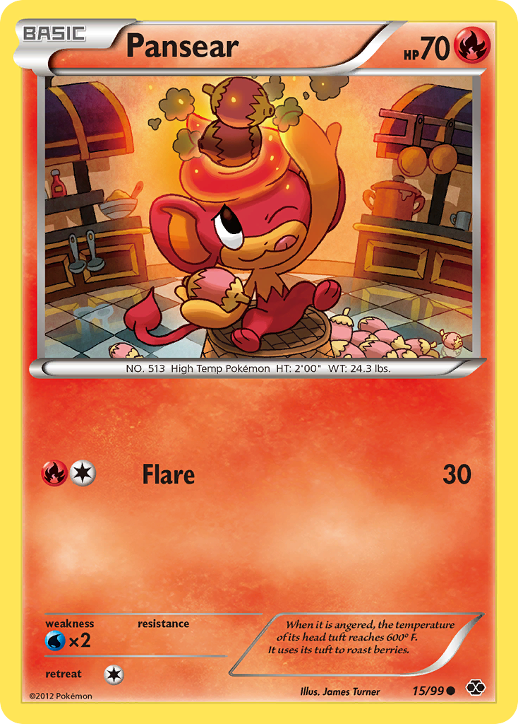 Pansear (15/99) [Black & White: Next Destinies] | Exor Games Truro