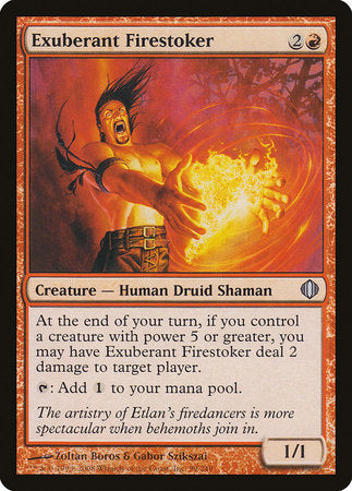 Exuberant Firestoker [Shards of Alara] | Exor Games Truro