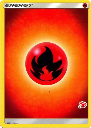 Fire Energy (Charizard Stamp #3) [Battle Academy 2020] | Exor Games Truro