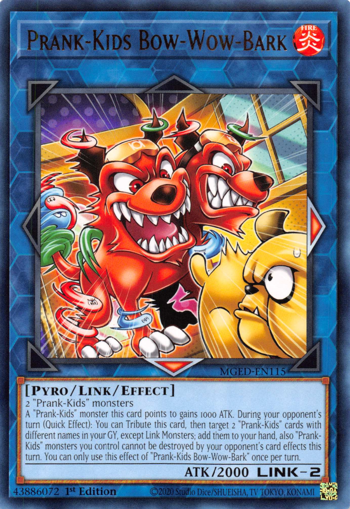 Prank-Kids Bow-Wow-Bark [MGED-EN115] Rare | Exor Games Truro