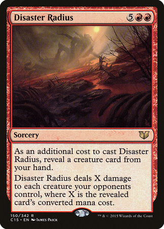 Disaster Radius [Commander 2015] | Exor Games Truro