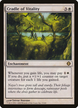 Cradle of Vitality [Shards of Alara] | Exor Games Truro