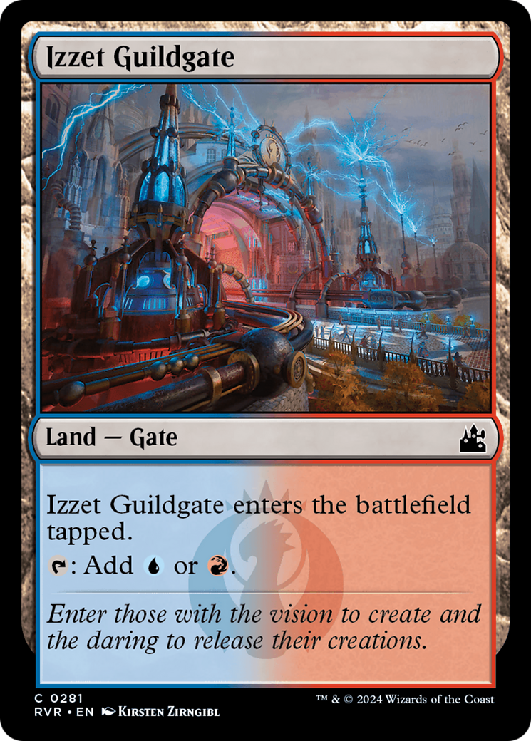 Izzet Guildgate [Ravnica Remastered] | Exor Games Truro