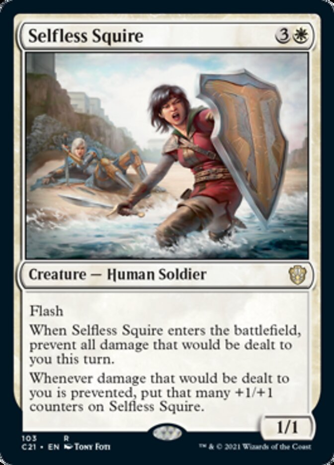 Selfless Squire [Commander 2021] | Exor Games Truro