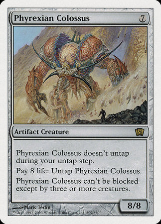 Phyrexian Colossus [Eighth Edition] | Exor Games Truro