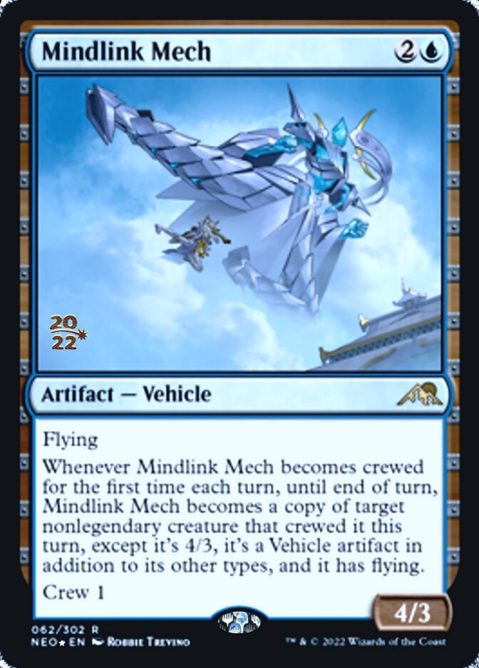 Mindlink Mech [Kamigawa: Neon Dynasty Prerelease Promos] | Exor Games Truro