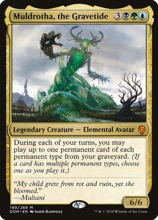 Muldrotha, the Gravetide [Dominaria] | Exor Games Truro