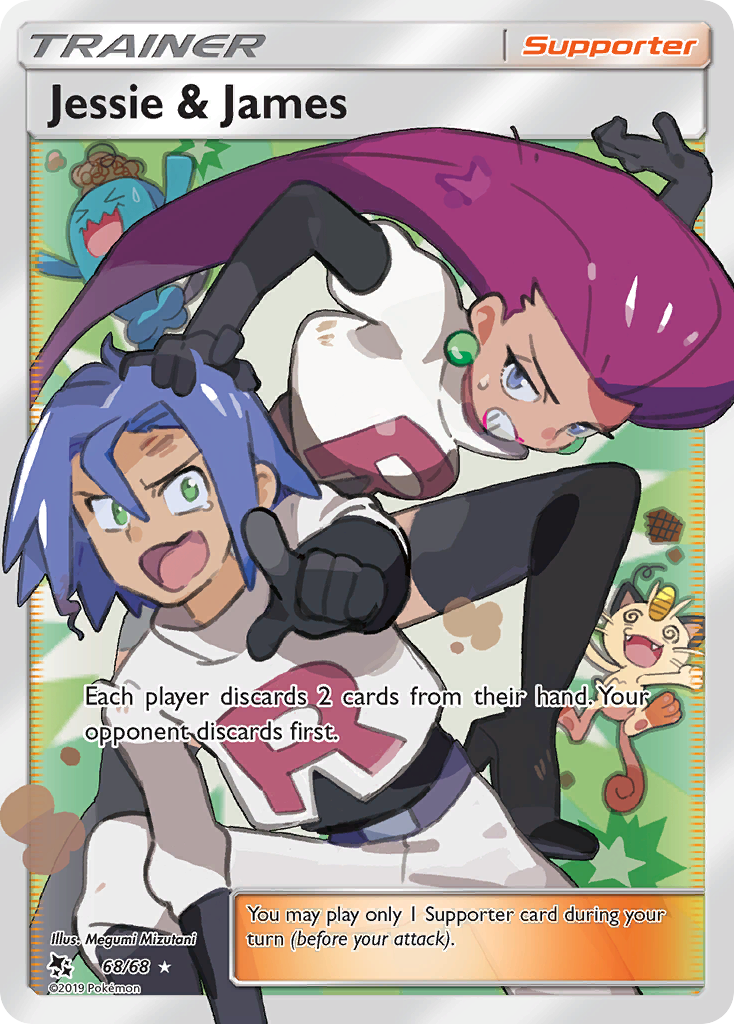 Jessie & James (68/68) [Sun & Moon: Hidden Fates] | Exor Games Truro