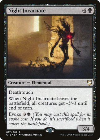 Night Incarnate [Commander 2018] | Exor Games Truro