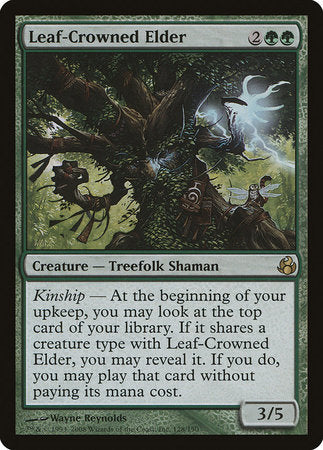 Leaf-Crowned Elder [Morningtide] | Exor Games Truro
