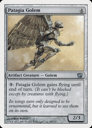 Patagia Golem [Eighth Edition] | Exor Games Truro