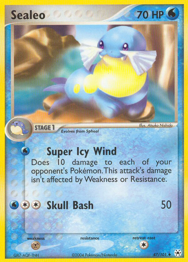 Sealeo (47/101) [EX: Hidden Legends] | Exor Games Truro