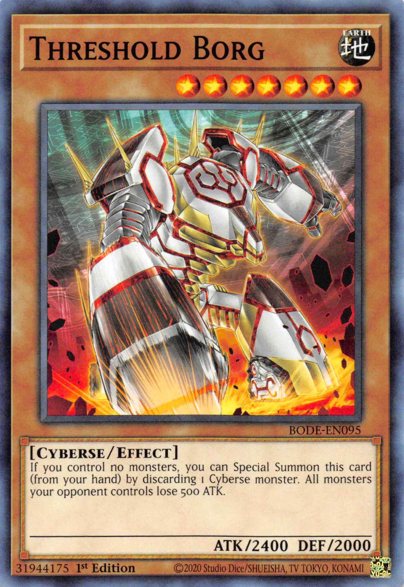 Threshold Borg [BODE-EN095] Common | Exor Games Truro