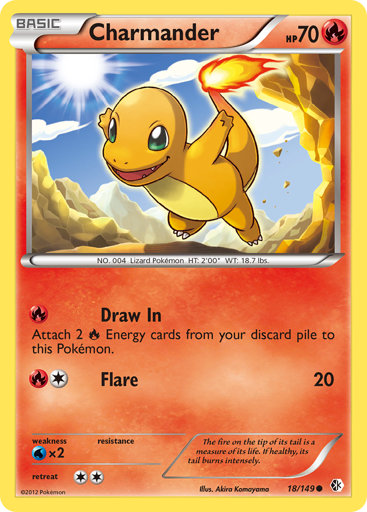 Charmander (18/149) [Black & White: Boundaries Crossed] | Exor Games Truro