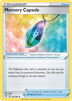 Memory Capsule (155/185) [Sword & Shield: Vivid Voltage] | Exor Games Truro