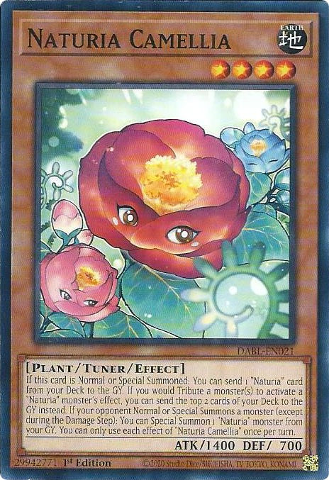 Naturia Camellia [DABL-EN021] Common | Exor Games Truro