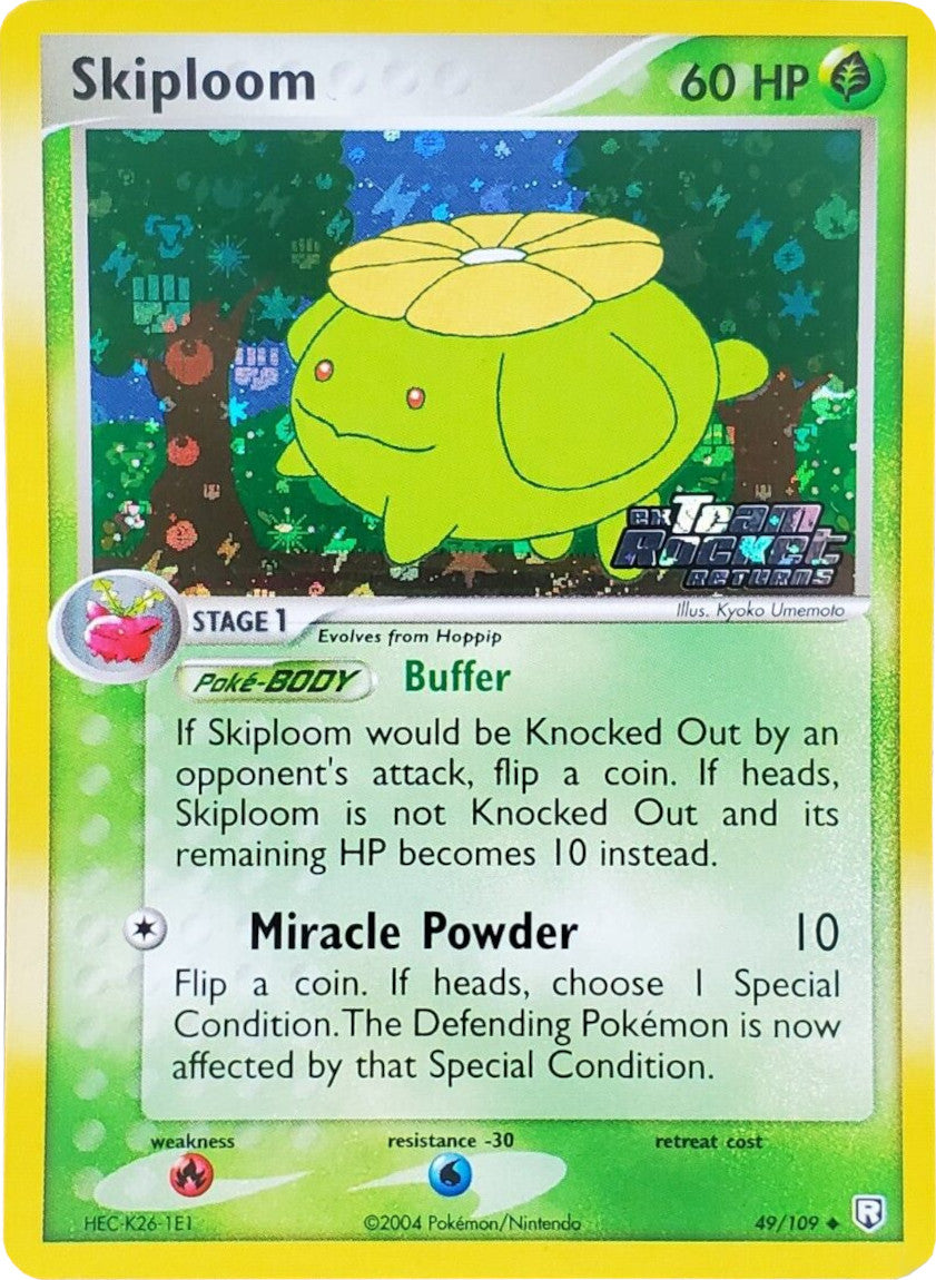 Skiploom (49/109) (Stamped) [EX: Team Rocket Returns] | Exor Games Truro