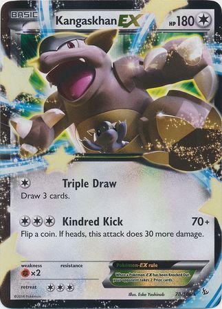 Kangaskhan EX (78/106) (Jumbo Card) [XY: Flashfire] | Exor Games Truro