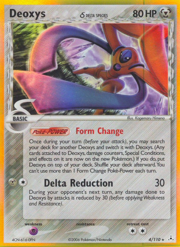 Deoxys (4/110) (Delta Species) [EX: Holon Phantoms] | Exor Games Truro