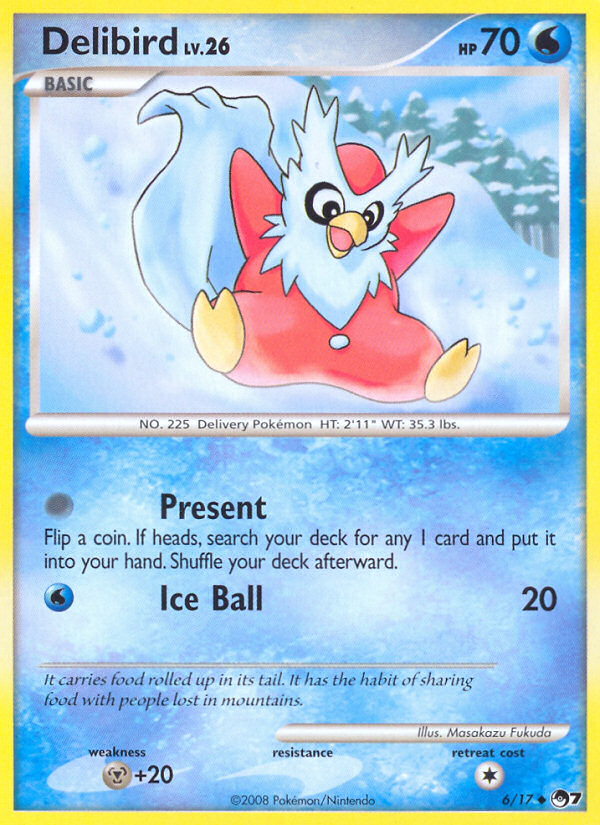 Delibird (6/17) [POP Series 7] | Exor Games Truro